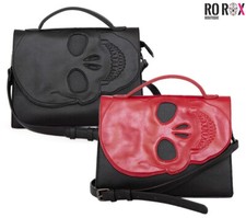 Banned Tenebris Skull Handbag