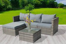 Garden Rattan Furniture Set