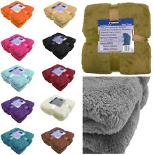 Teddy Throw Blanket Fleece