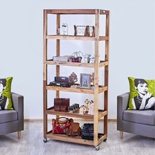 Six Shelf Display with Casters