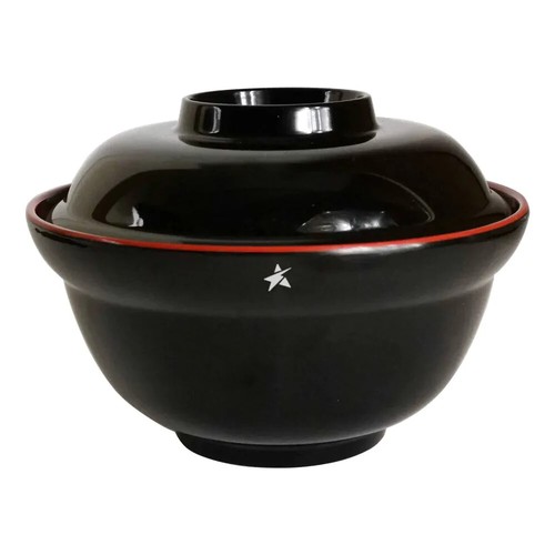 Japanese red black melamine - &,