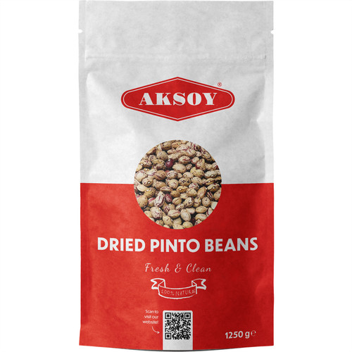 Aksoy dried pinto beans - beans, 1.25kg