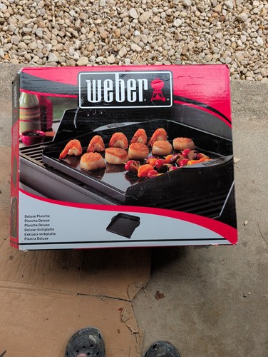 Weber deluxe cast iron - weber, plancha