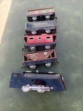 Vintage MARX Wind Up Tin Train New York Works B-GTop - 5 Piece 🔥