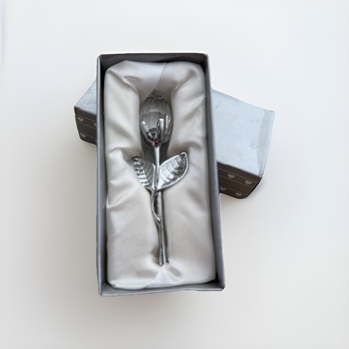 Boxed crystal style rose - crystal,