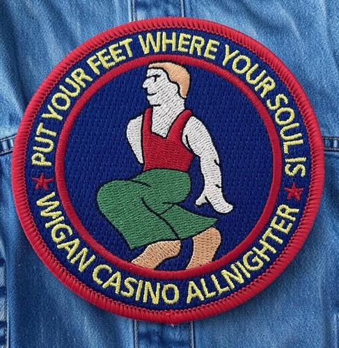 Northern soul iron patch - soul, on