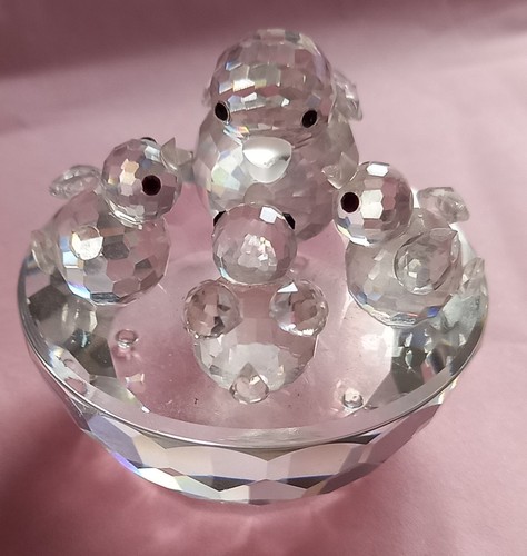 Swarovski crystal bird nest - swarovski,