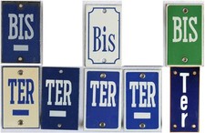 Old French house number BIS