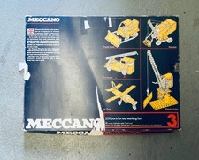 Meccano No3 Vintage 1970s