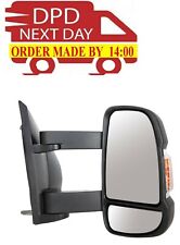 Fiat Ducato  2006-2024 Long Arm Electric Door Wing Mirror Driver O/S Side