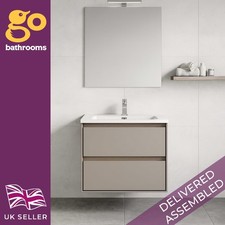 600 Warm Grey & Oak Vanity