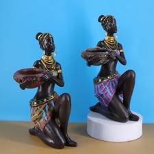 African Sculpture Tribal Lady