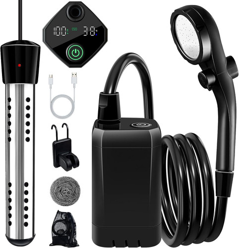 Portable shower with - portable,
