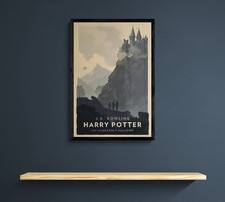 Harry Potter And The Deathly Hallows Print  Limited Edition Olly Moss/Pottermore
