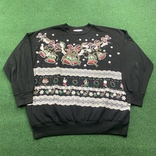 Vintage Christmas Sweater Mens