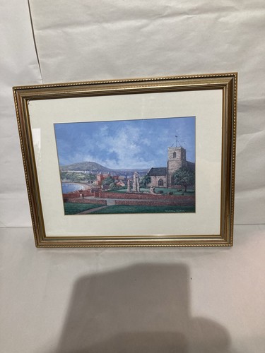 Framed print mary - print, st