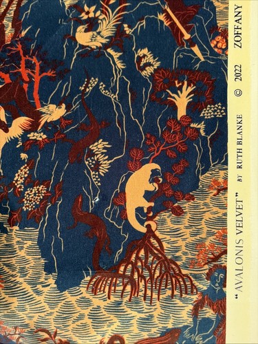 Zoffany cotton velvet avalonis - velvet,