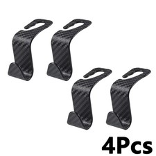 4x Carbon Fiber Vehicle Back