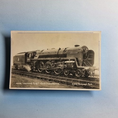 Steam railway postcard - postcard, c1945