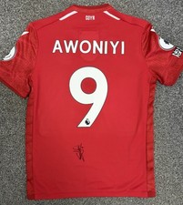 Taiwo Awoniyi Signed Nottingham Forest shirt 2022/23