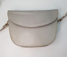 KURT GEIGER CARVELA LADIES WOMENS GREY REAL LEATHER CROSSBODY SHOULDER BAG STRAP