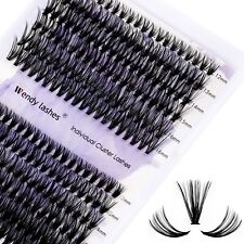 Individual Lashes 240PCS Cluster Lashes Extension 30D+40D, 12-16mm, Wendy Lashes