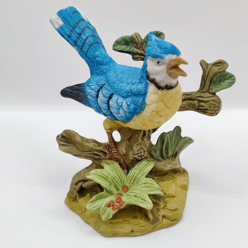Vintage colourful bird - colourful, on