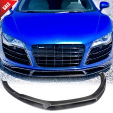 Real carbon front bumper lip - front,