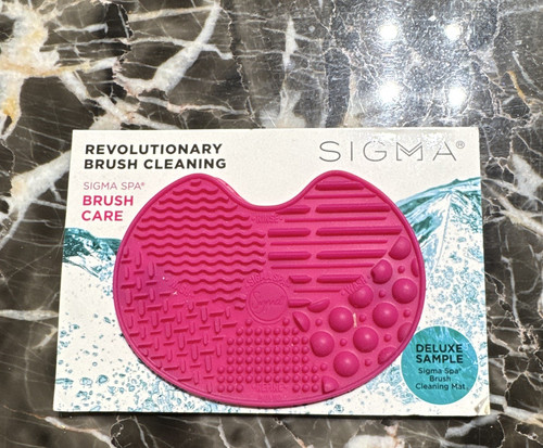 Sigma spa brush cleaning - brush, mat