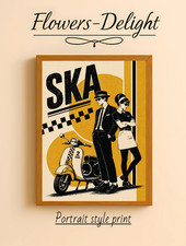 SKA MOD  WALL ART PRINT POSTER