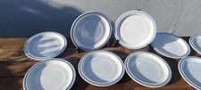 Hornsea Tapestry Blue Saucers