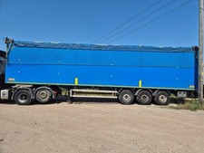 LEGRAS 120m3 Alluminium Body Waste Transfer Trailer With Walking Floor, Year ...