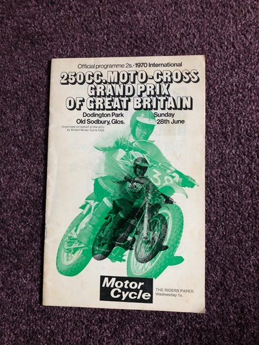 Motor cycle racing programme