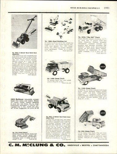 1966 paper toy tonka big - ad,