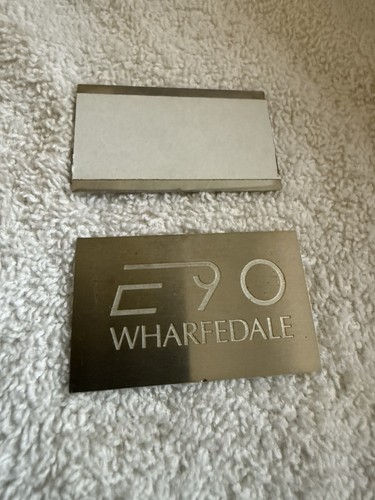 Wharfedale badges x - e-90,