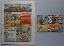 Tiger comic Sep 24 1960 + Free Gift Album of Football Club Badges VG/FN, VG-
