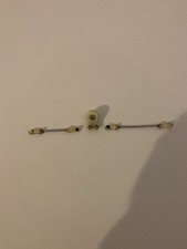 Tamiya Vintage Rc 1/12 Lunchbox/pumpkin Steering Rod Servo Saver+fittings old Rc