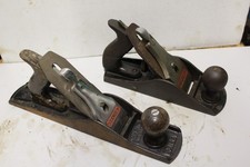 2. VINTAGE STANLEY BAILEY No.5 & 41/2 WOOD PLANES for renovation