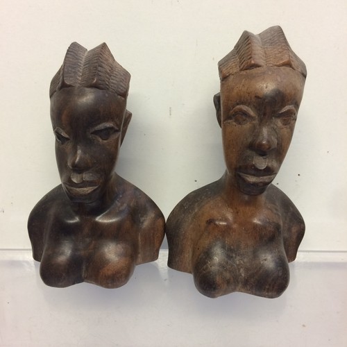Vintage wooden african ladies - vintage,