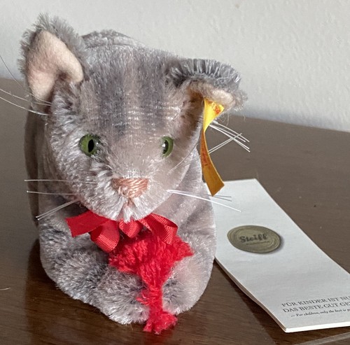 Rare steiff cat kitty katze - cat,