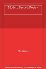 Modern French Poetry,M. Sorrell