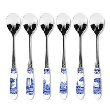 Spode Blue Italian Tea Spoons