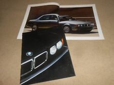 1988 BMW 750iL BROCHURE / HUGE