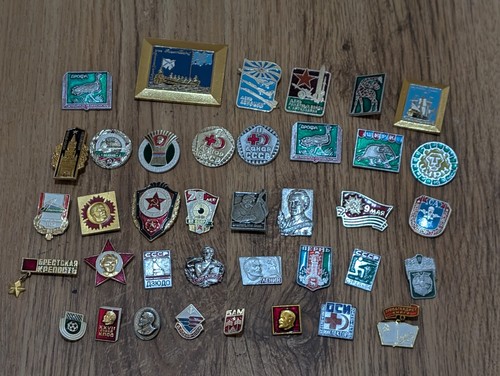 Ussr vintage pin - ussr,