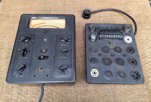 Avo panel valve tube tester - avo,