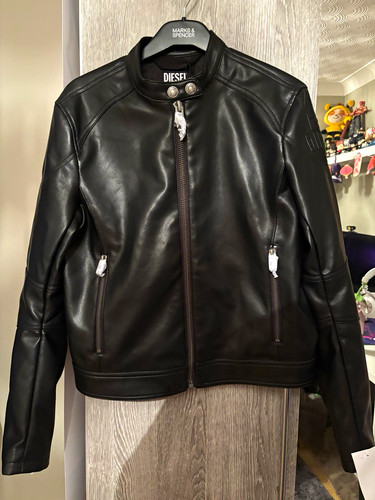 Diesel black leather - black,