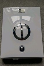 Aqualisa Quartz Electric Shower Front Cover Case & Switch  Assembly - Excellent.