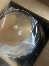 BDK-1plus Starter Drum Kit by Gear4music Full Size, Black with ride and crash