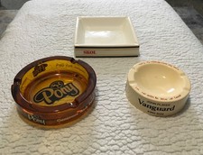 Vintage 3 Ashtrays John Player, Pony Dark & Skol VGC