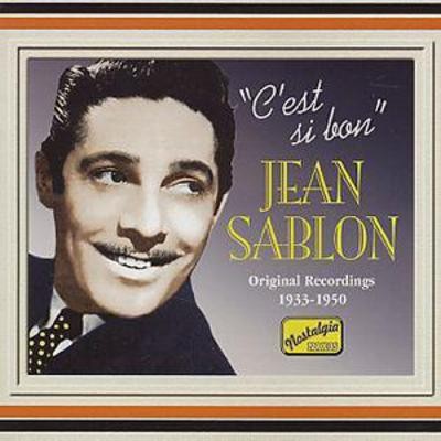 Jean sablon est - sablon:, bon